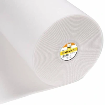 Image of Plush Addict Fusible Iron On Style Vil FIX Foam Interfacing for Sewing, Craft, and Accessories White Single Metre