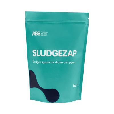 Image of SLUDGEZAP Digest Septic Tanks/Sinks Powder 1kg ABS003