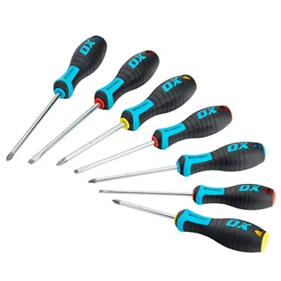 Image of OX Pro 7 Piece Screwdriver Set Card Display Box