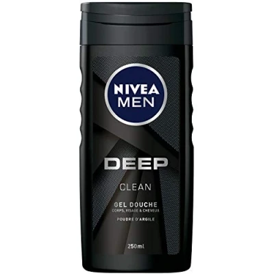 Image of Nivea Men Deep Shower Gel for Men, 250 ml