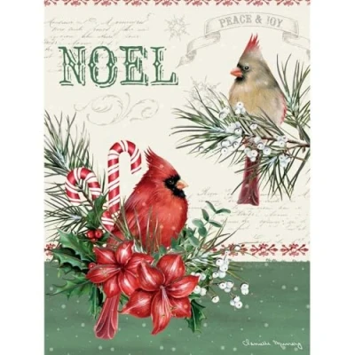 Image of LANG Noel Cardinals Classic Christmas Card (2004053)