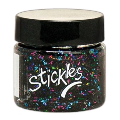 Image of RANGER INDUSTRIES SGT71341 Stickles Glitter Gels Dark Matter, 1 oz jar