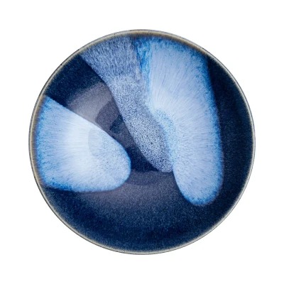 Image of Denby Studio Blue Accent Large Serving Bowl