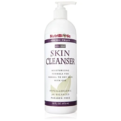 Image of NutriBiotic, Skin Cleanser, Fresh Fruit, Non Soap, 16 fl oz (473 ml)