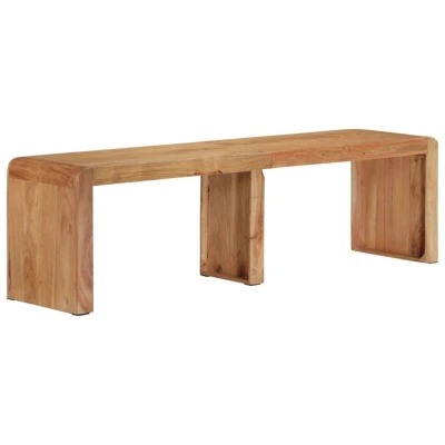 Image of vidaXL Bench 160x38x45 cm Solid Wood Acacia