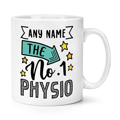 Image of Personalised No.1 Physio Name 10oz Mug Cup