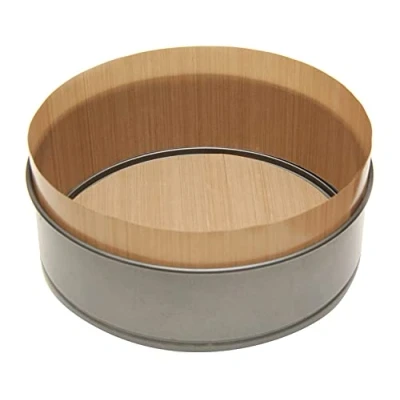 Image of Toastabags Make and Bake Cake tin Liner 7 inch, Twin Pack, Acrylic, Gold