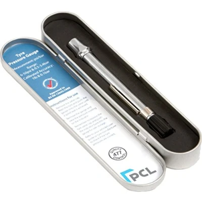 Image of PCL TPG20H17 Tyre Pressure Gauge 6 50 PSI and 0.5 3.4 Bar Professional