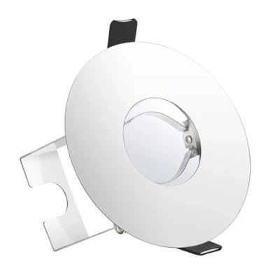 Image of Integral Evofire Fire Rated GU10 Downlight Chrome with Insulation Cover 70 100mm Hole Size