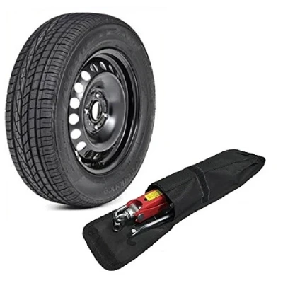 Image of 16&quot; full size spare wheel and tool kit 205/55R16 compatible with Sandero Stepway (2008 PRESENT DAY)