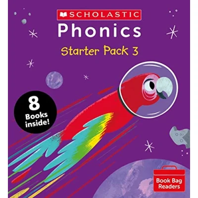 Image of Scholastic Phonics for Little Wandle: Starter Pack 3. Decodable Phonic Books Ages 4 6 (Phonics Book Bag Readers Fiction)