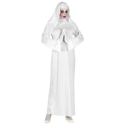 Image of &quot;GHOSTLY NUN&quot; (tunic, headpiece, gloves) (XL)