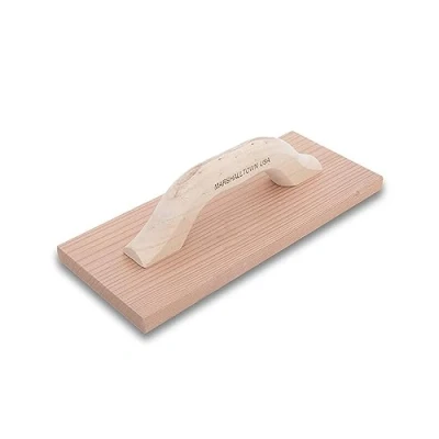 Image of Marshalltown 44 Straight Grain Wood Float 12x5 inch,Red