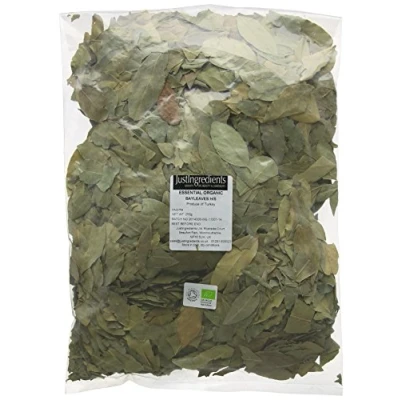 Image of JustIngredients Essentials Organic Bay Leaves, 250 g Pack of 2