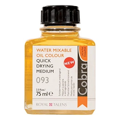 Image of Royal Talens : Cobra Water Mixable Oil Quick Drying Medium 75ml