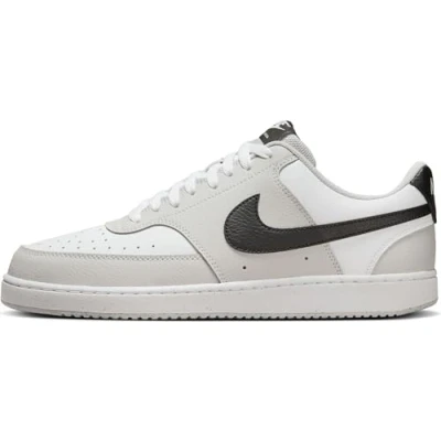 Image of NIKE Men&#039;s Court Vision LO Sneaker, Grey Fog Black White, 9.5 UK