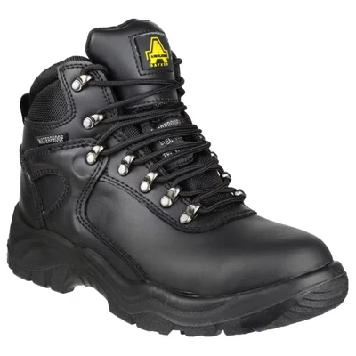 Image of Amblers Steel FS218 W/P Safety/Womens Boots/Boots Safety (5 UK) (Black)