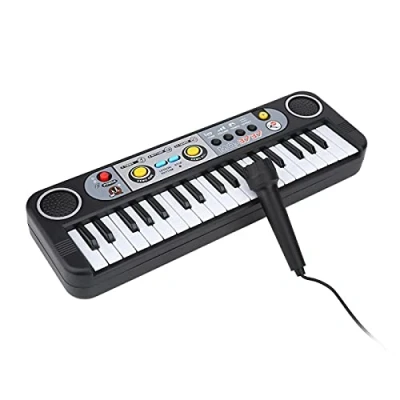 Image of VBESTLIFE Electronic Piano, 37 Key Electric Digital Board Piano Musical Instruments Kids Toy with Microphone