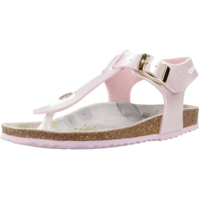 Image of Geox Adriel Girls Sandal, Light Pink, 8.5 UK Child