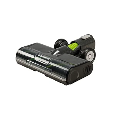 Image of Greenworks Stick Vacuum Soft Brush Roll, Green,grey,black