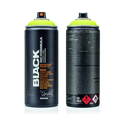 Image of Montana 263552 Black Pistachio Spay Paint, 400ml