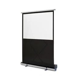 Image of NOBO Projection Screen Floor standing 1500mm Diagonal White 1901955