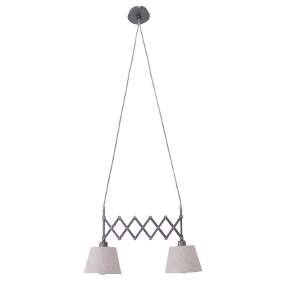 Image of Adrienne Bar Pendant Ceiling Light Nature 2xE27