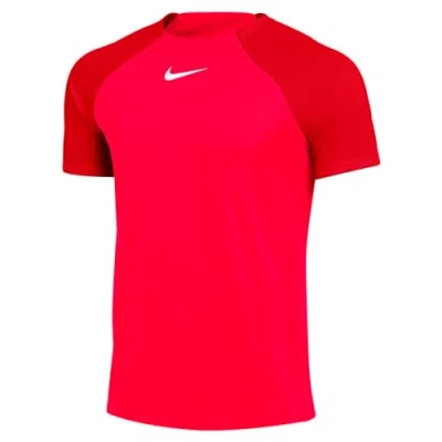 Image of NIKE DH9225 635 M NK DF ACDPR SS TOP K T Shirt Men&#039;s Bright Crimson/University RED/White Size 2XL