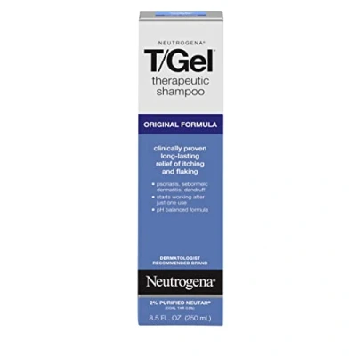 Image of Neutrogena Coal Tar Therapeutic 8.5 Fl Oz Anti Dandruff Shampoo