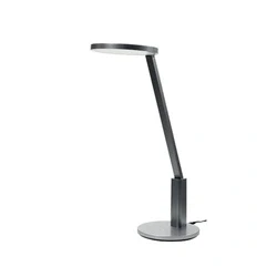 Image of Alba Smart LED Desk Lamp with 5 Brightness Functions Metallic Grey