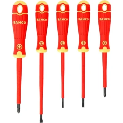Image of BAHCOFIT Insulated Scewdriver Set, 5 Piece