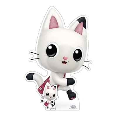 Image of Star Cutouts SC4276 Pandy Gabby&#039;s Dollhouse Mini Cardboard Cut Out Figures for Birthdays, Parties &amp; Gifts
