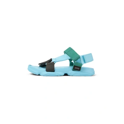 Image of Camper Karst Walking sandals, Women&#039;s, Size: 8, Blau grün Polyester