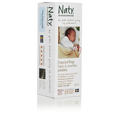 Image of Naty Disposable Bags for Nappies, 50g
