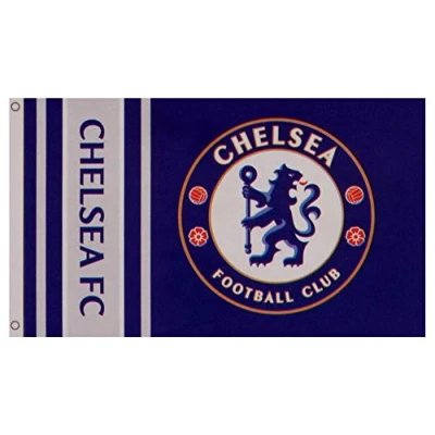 Image of Chelsea FC Flag WM, blue, 5ft x 3ft