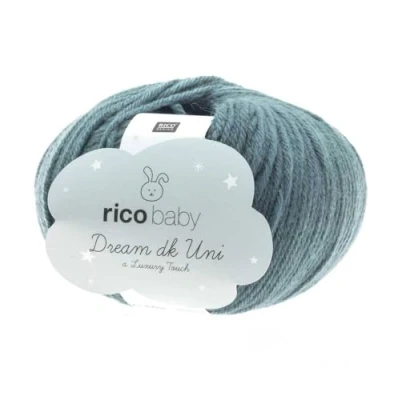 Image of Rico baby Dream Uni Colour 011 Patina wool soft for knitting and crocheting