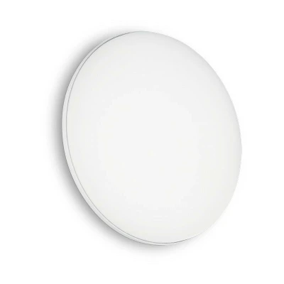 Image of Mib LED Outdoor Round Simple Flush White IP65, 3000K
