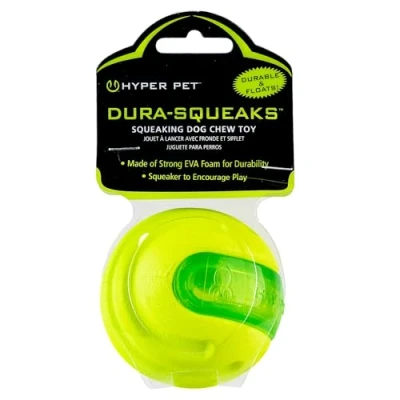 Image of Hyper Pet Dura Squeaks Sphere Dog Toy Ball Floating Fetch