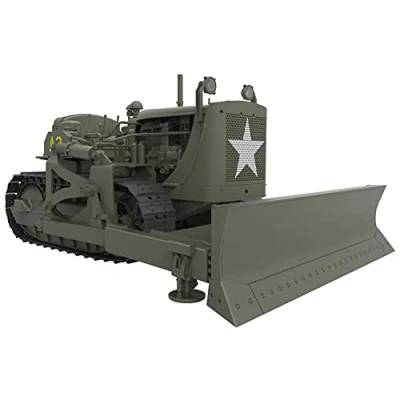 Image of MiniArt 1:35 Scale US Army Bulldozer Plastic Model Kit,Multicolored,Medium