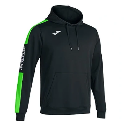 Image of Joma Men&#039;s 102103.117.m Sweatshirt, Fluorine Black Green, M