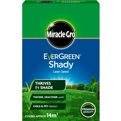 Image of Miracle Gro EverGreen Shady Lawn Seed 420g carton