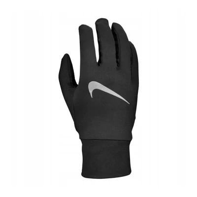 Image of Nike Mens Accelerate Sports Gloves (Black/Silver) Size Small