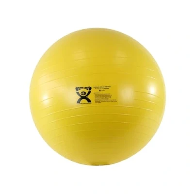 Image of CanDo Exercise ball CanDo® Deluxe Anti Burst Gym ball, diameter 45cm, yellow