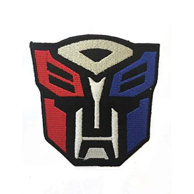Image of Transformer Movie Patch Iron On Sew Embroidery Badge Cartoon