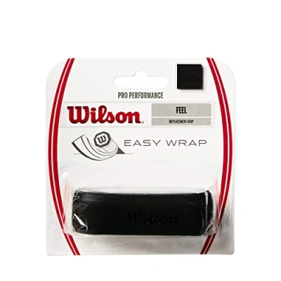 Image of Wilson Pro Performance Replacement Grip Tape, 1 Pack, Black, WRZ470800
