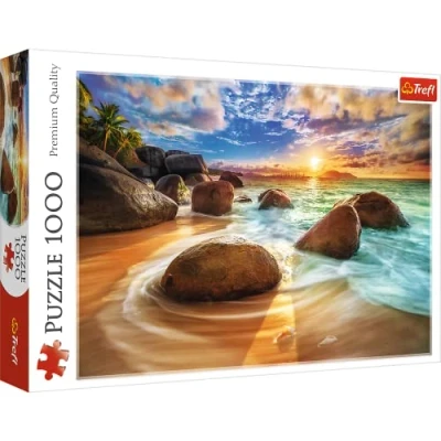 Image of Trefl 10461 Samudra Beach, Indien 1000 pieces, premium quality, for adults and children aged 12 over Jigsaw Puzzle, Coloured