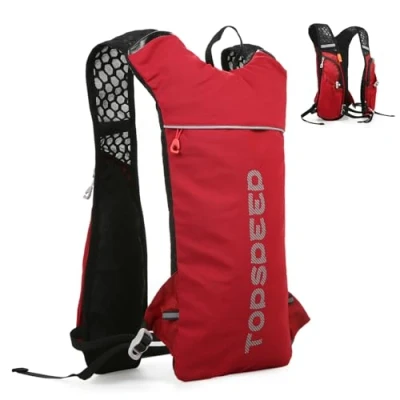 Image of Lixada Hydration Backpack, Bag Running Backpack Lightweight 5 Liters Large Capacity Outdoor Riding for Running, Riding, Jogging