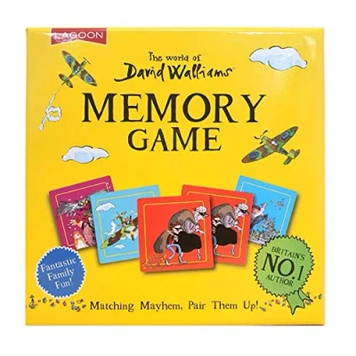 Image of Lagoon Group David Walliams Memory Game,Yellow