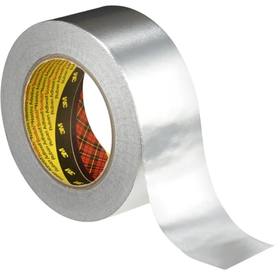 Image of 3M Aluminium Foil Tape 1436, Silver, 50 mm x m
