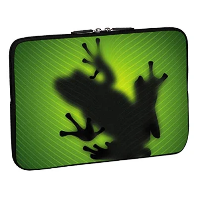 Image of PEDEA Laptop Bag Case Design Sleeve for 15.6 inch, Green Frog